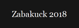 Zabakuck 2018