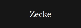 Zecke